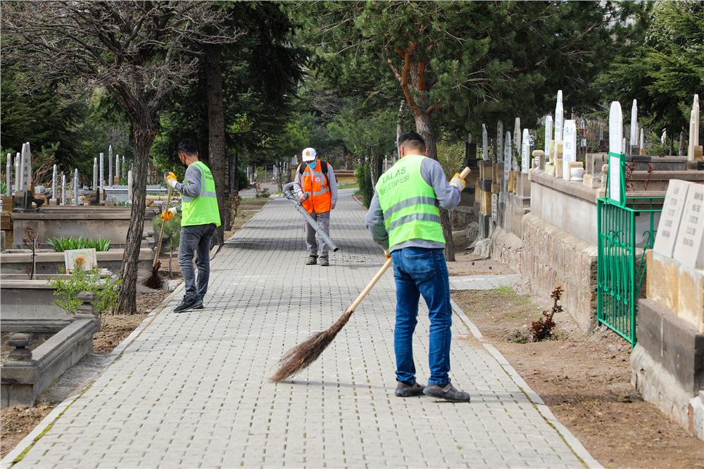 Talas'ta bayram hazırlıkları tamamlandı