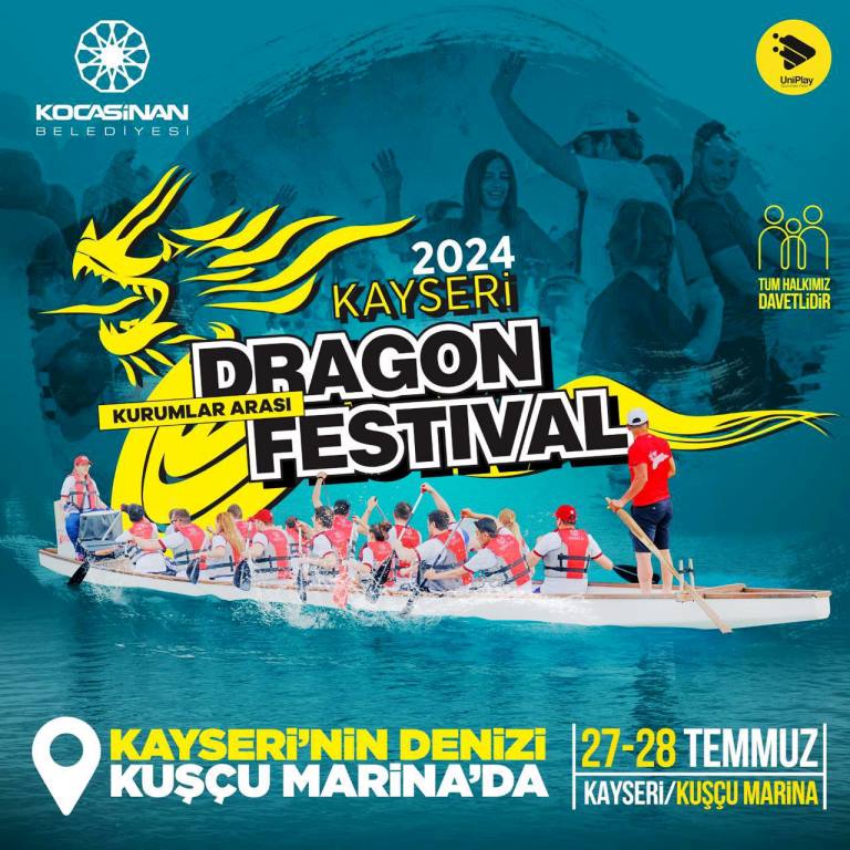 Kayseri, Dünyanın üç büyük festivalinden biri olan Dragon Festivali