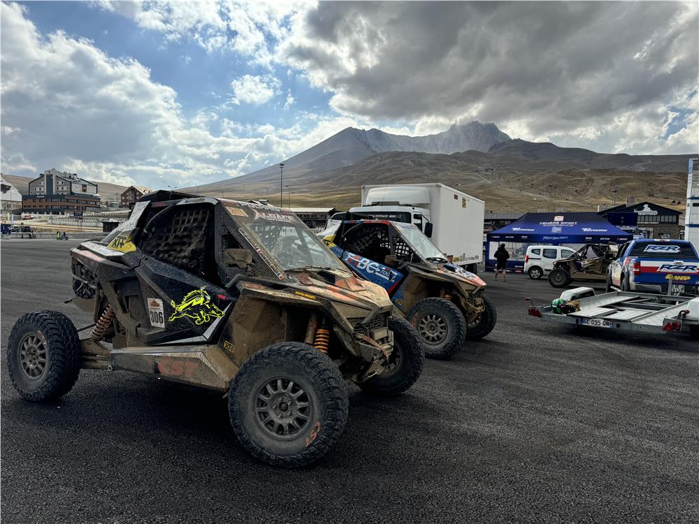 Erciyes'te Transanatolia Rally Raid rüzgârı