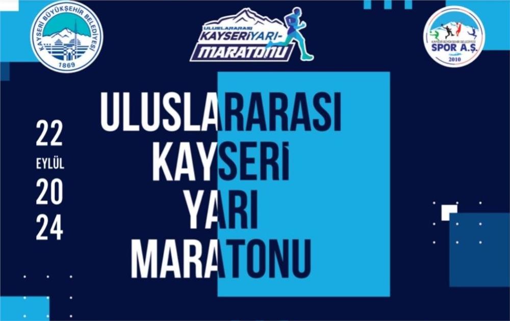 Kayseri'de 4'üncü Uluslararası Yarı Maratonu heyecanı