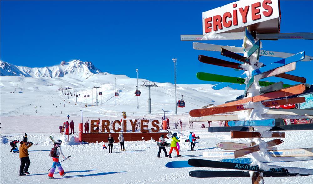 Yabancı turistlerin rotası Erciyes