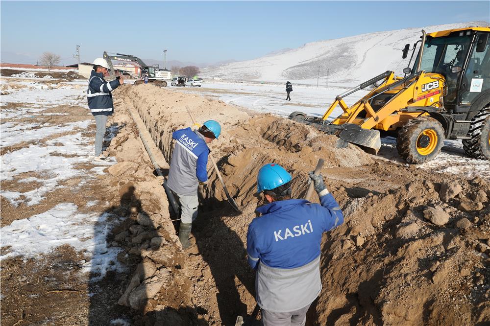 KASKİ'den Develi'ye 7 milyonluk içme suyu yatırımı