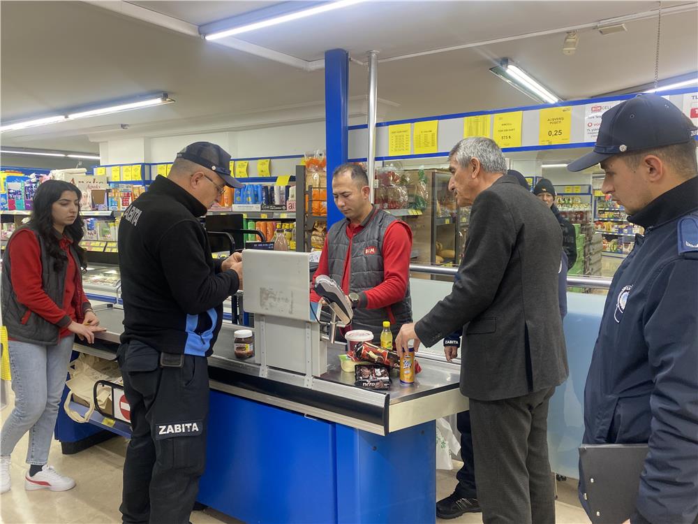 Kayseri zabıtasından yeni yıl denetimi