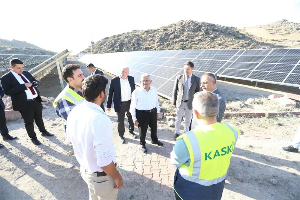 Kayseri'de GES ile milyonlarca liralık enerji üretildi