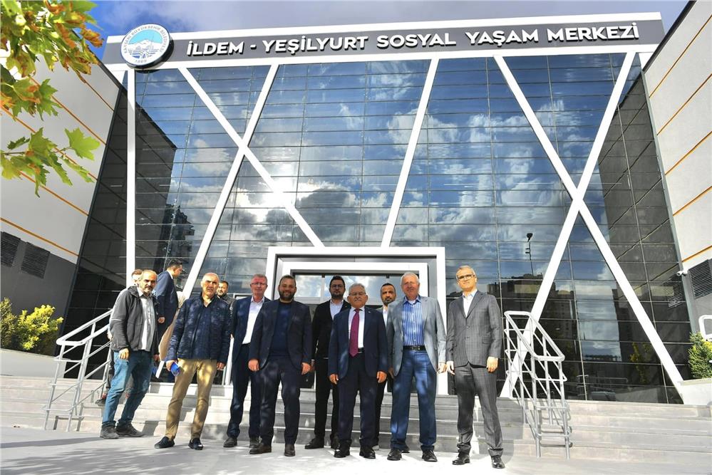 Kayseri'deki 170 milyon liralık yeni merkez kapılarını açtı