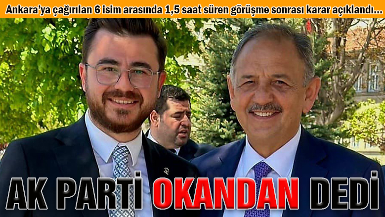 AK Parti Kayseri İl Başkanı Hüseyin Okandan oldu