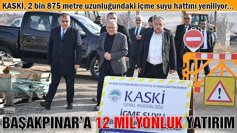 Büyükşehir'den güzelleşen Talas'a 12 milyonluk yatırım daha