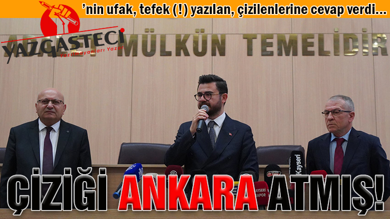 Çiziği AK Parti Genel Merkezi atmış!