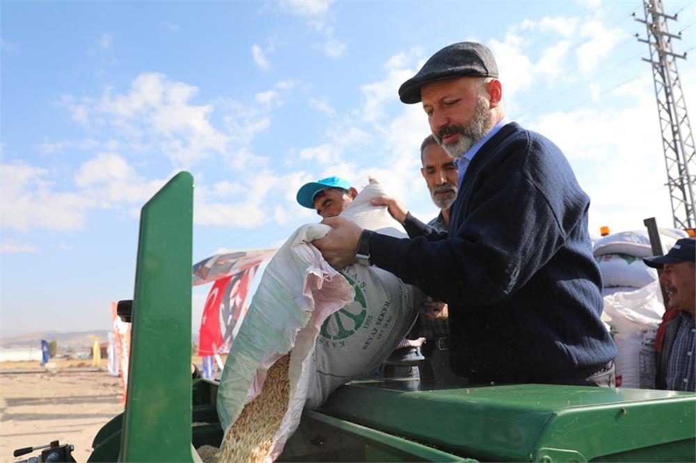 Kocasinan'ın tarım katkısı Türkiye'ye üst sıralara taşıdı