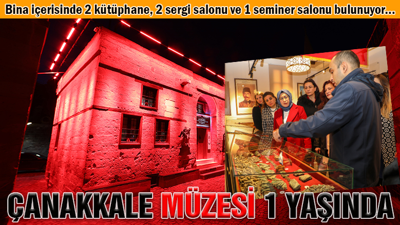 Talas'ın 'Çanakkale Müzesi' 1. yılını kutluyor