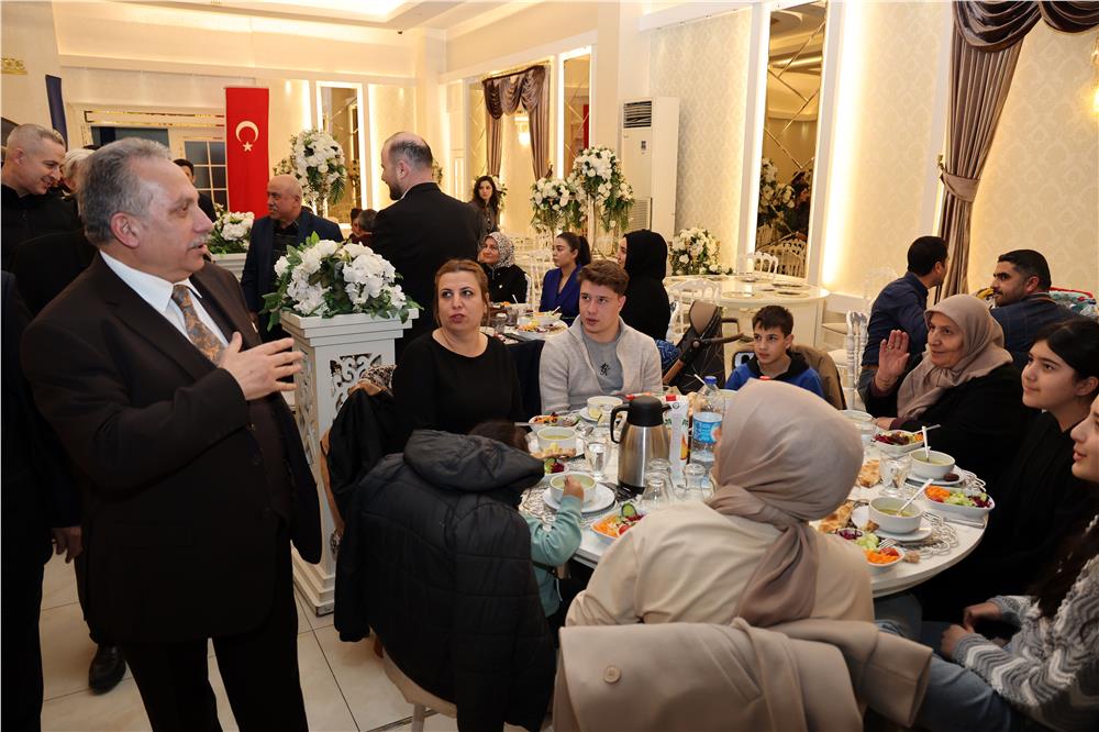 Talas Belediyesi'nden şehit anneleri ve ailelerine iftar